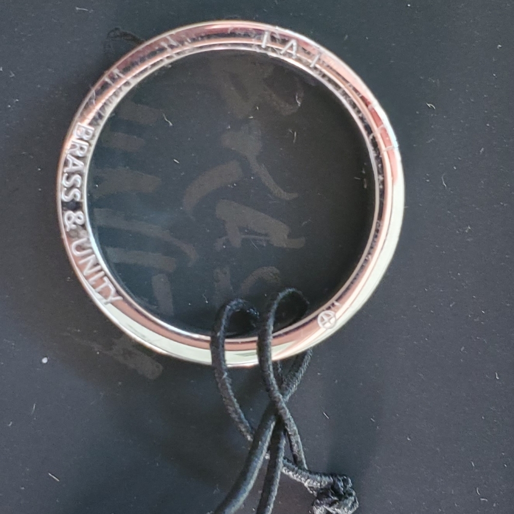 Brass and Unity Silver Ring